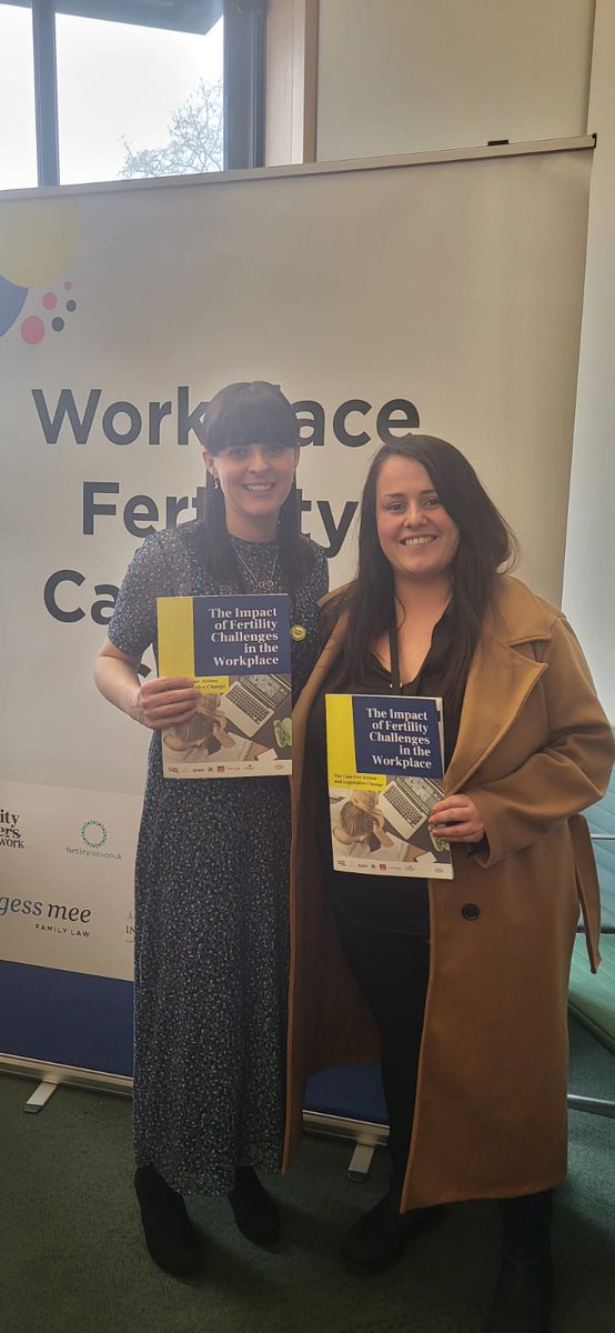 It is important that we ensure people are supported in the workplace while going through fertility treatment. My office popped into the Fertility Awareness Drop-In at Parliament today to hear more about the work of various charities and about the Fertility Workplace Pledge.