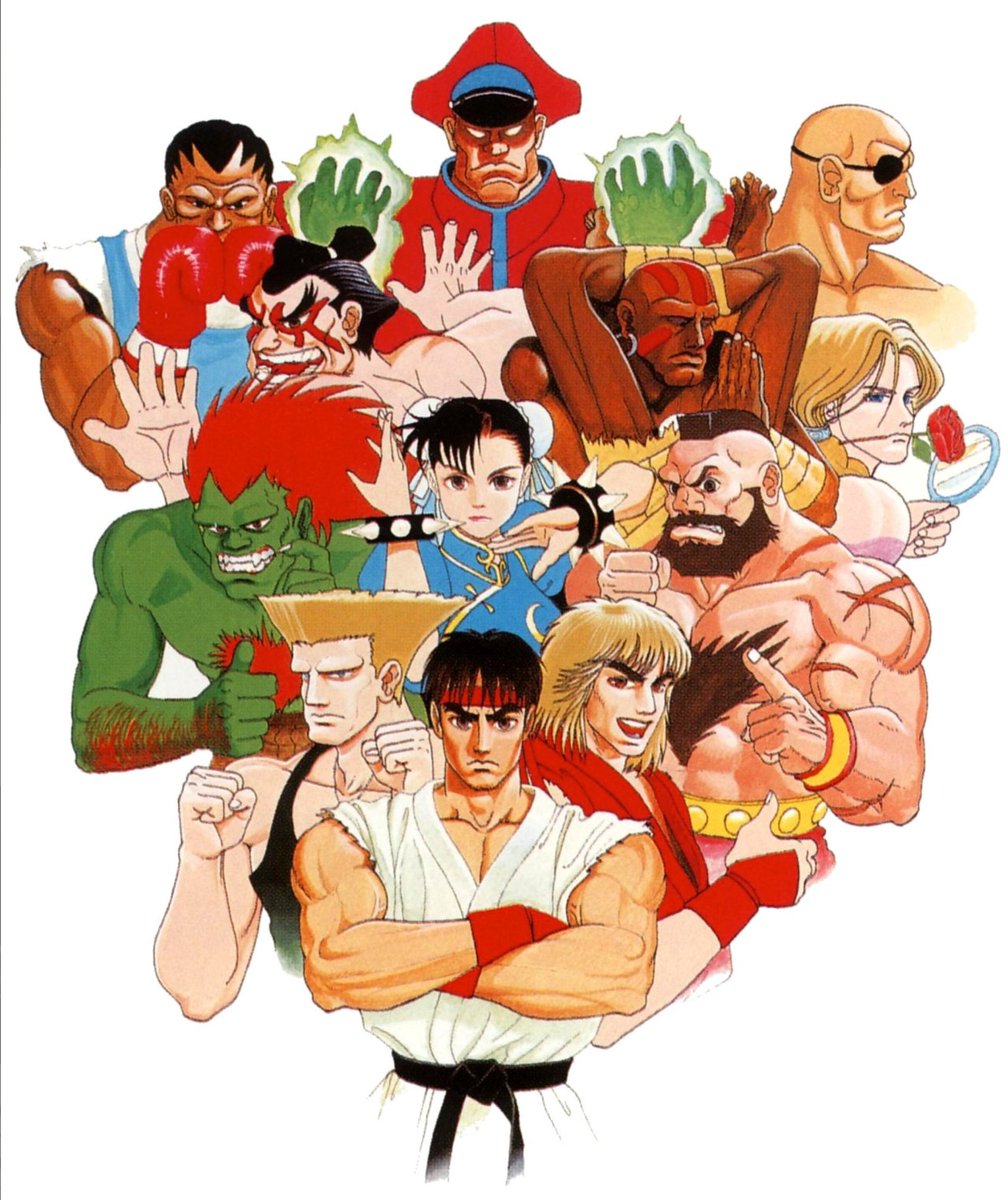 春麗(チュン・リー) ,ケン・マスターズ ,リュウ(ストリートファイター) 「昔描いたスト2 」|あきまんPLAMAX「GODZ ORDER」神翼騎士団のイラスト