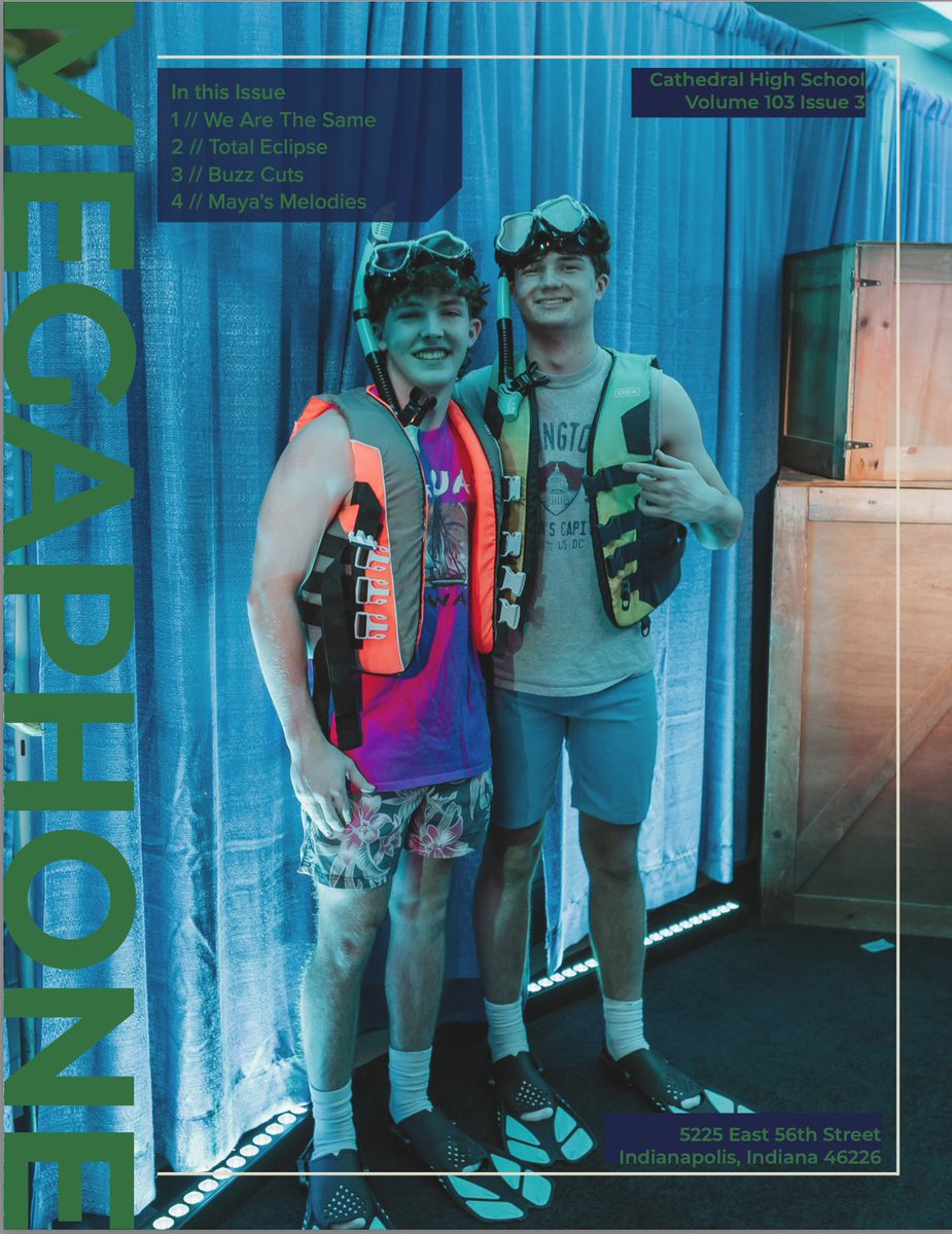 Read today’s issue of the Megaphone.
Each Quarter the Irish Connection newspaper team works hard writing feature stories covering the magic that is the Hill.

Volume 103 Issue 3 was released today!

irishconnection.net/16601/print/me…