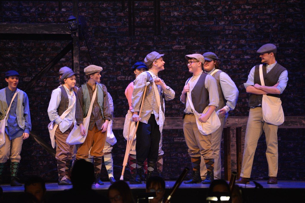 Lakeshore_HS's tweet photo. Some pictures from this past weekends great musical Newsies. Photos courtesy of D. Rose https://t.co/yLJmwS73Fw
