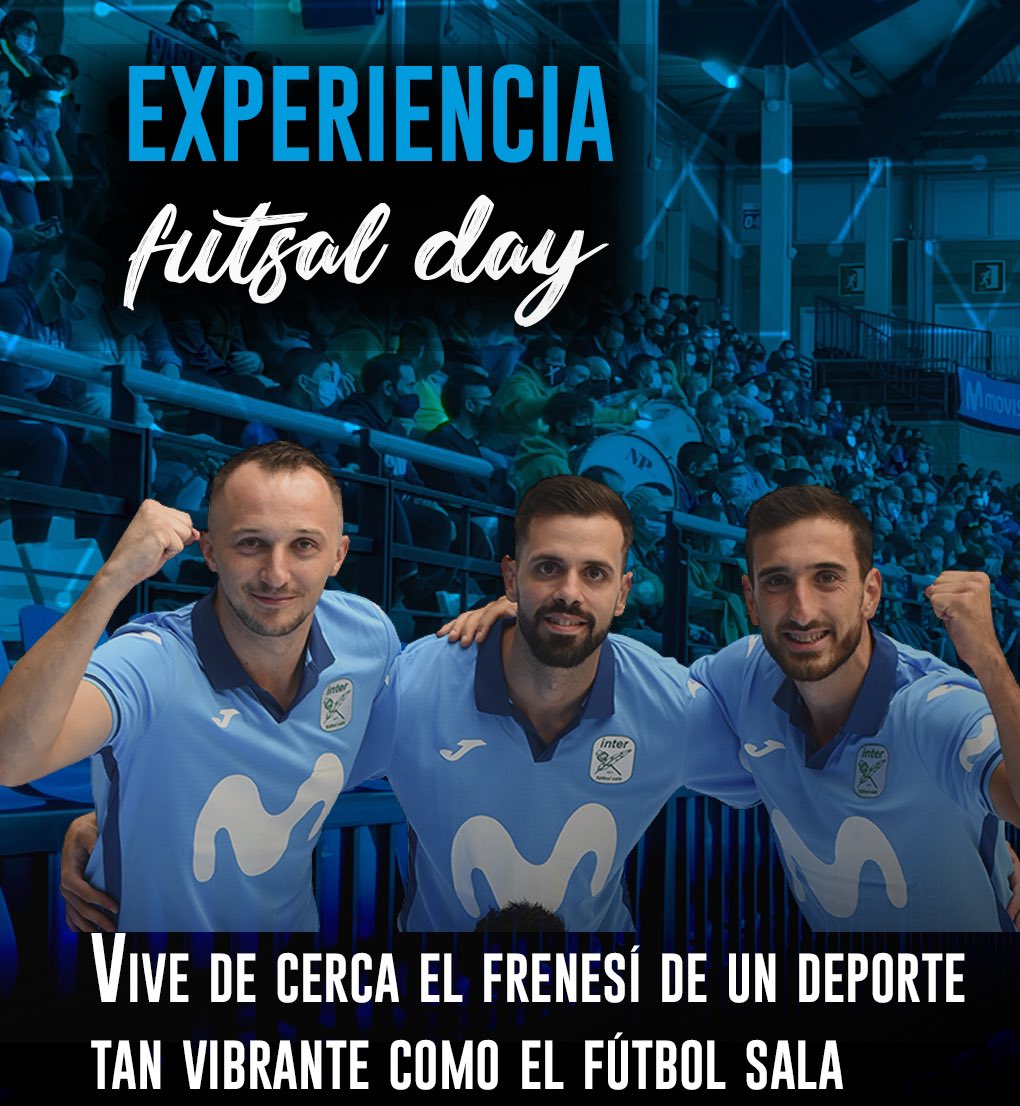 ClubInterFS's tweet photo. 🎟️ ¡Hazte con tu entrada #FutsalDay y vive una experiencia INOLVIDABLE!
🫢 Asiento Exclusivo
🏆 Visita el #MuseoInterista
👕 Camiseta oficial del equipo
📸 Fotografía de recuerdo…
¡Y MUCHO MÁS!👇🏻
ℹ️ https://t.co/f1O9QSXTfl
#MovistarInterFS 💙💚 https://t.co/2l4m8Mvt5Y