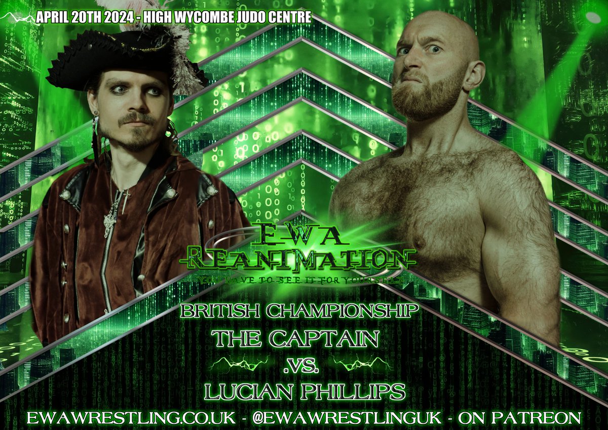 It takes guts to climb back into the wrestling ring, with a man that brought you close to annihilation. But that is exactly what The Captain will have to do as he challenges Lucian Phillips for the EWA British Title!!!!