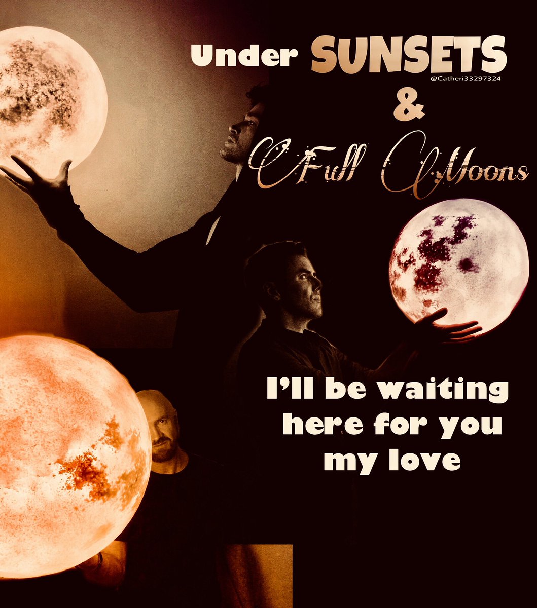 Under Sunsets and Full Moons I’ll be waiting here for you my love
  🌅🌕😍❤️  @thescript  @TheScript_Danny @glenofthepower #TheScriptEdits