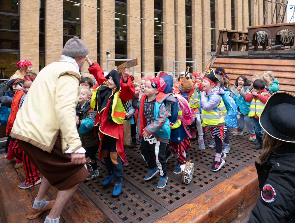 For the ultimate birthday pirate adventure, book a party at The Golden Hinde. Your little pirates will have a swashbuckling good time! 
buff.ly/48Uh0yv 
#KidsBirthday #Pirates #Adventure #Birthday #PrivateHire