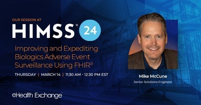 Session Reminder: Hear how eHealth Exchange successfully deployed #FHIR R4 nationwide for next-generation electronic exchange of rich clinical patient data involving validation of adverse events between #healthcare providers and the FDA. Learn more: buff.ly/49FHTqE