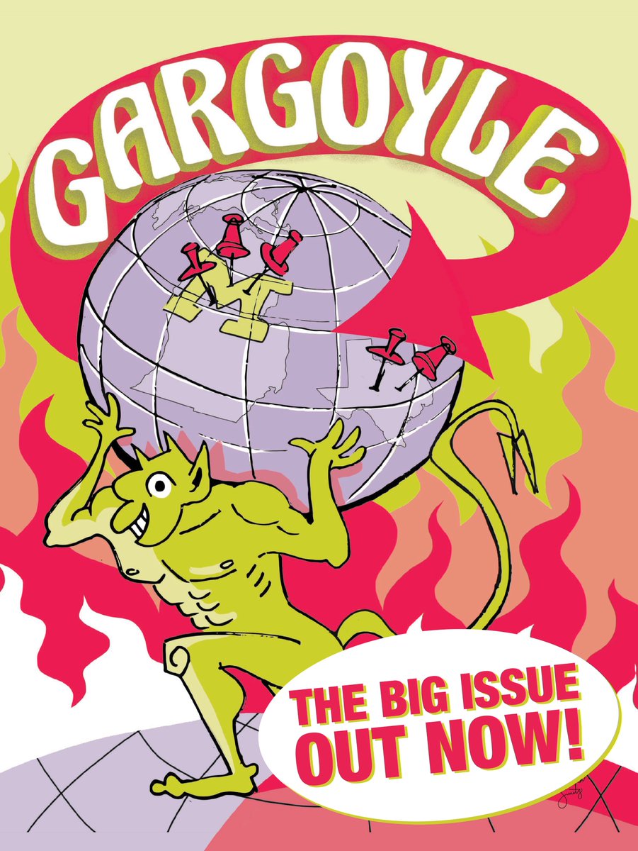 Something Gargantuan this way comes... check out the Gargoyle's Big Issue at a rack near you today!
