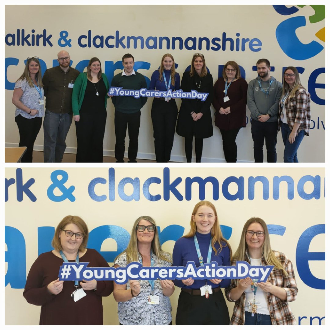 Today is #YoungCarersActionDay!

Yesterday we spent a brilliant afternoon with some of our high school YC Champions 💙
Kelly from @CarersTrustScot  also gave us a sneak preview of the Young Carers Challenge Scotland

@AlvaAcademy 
@StModansHS 
@BraesHigh 
@DennyHighSchool