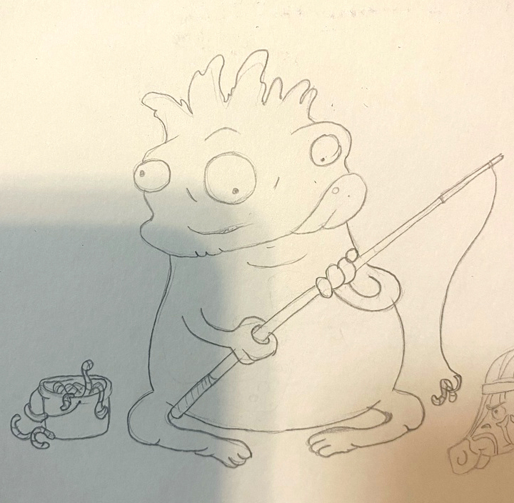 gorgls's tweet image. gm gm ☀️
wip =&amp;gt; sketch 😈
#wip #pixelart #ドット絵