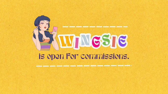 ‎❀ tg : wingsielv — OPEN FOR COMMISSION ! tweet media