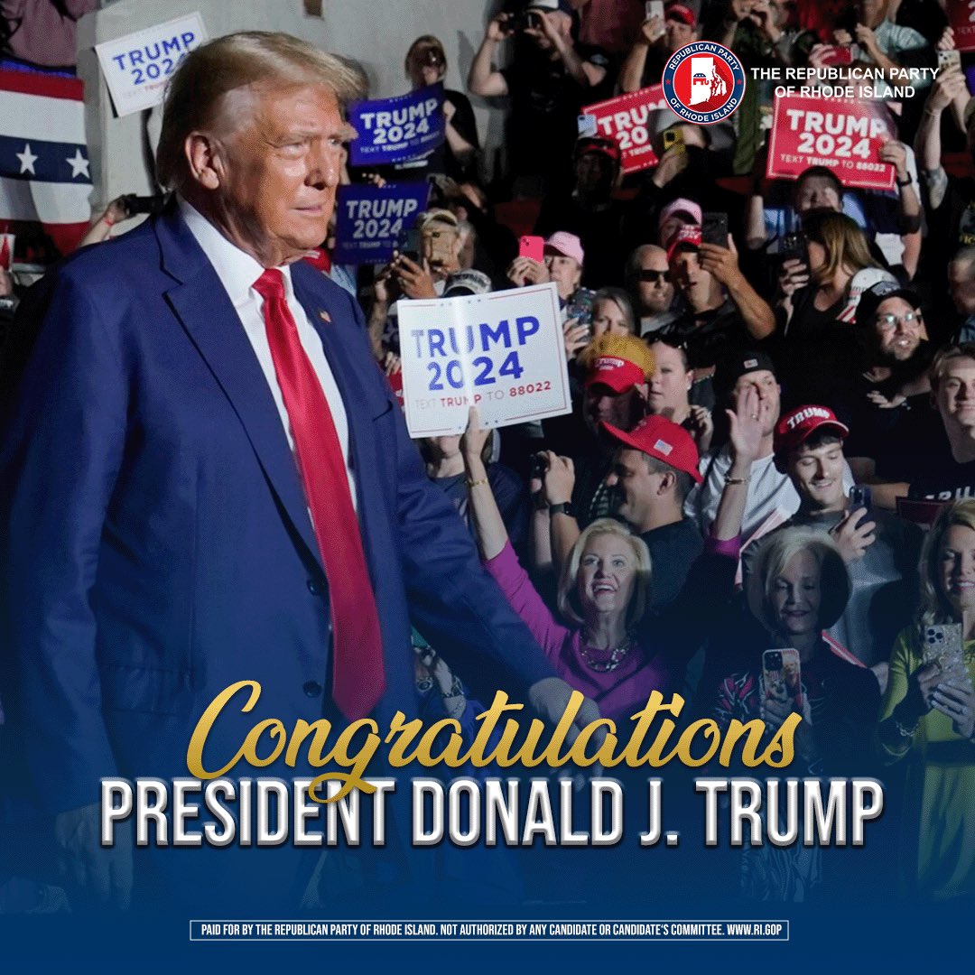 Last night, President @realDonaldTrump received enough delegates to clinch the Republican Nomination for President of the United States!