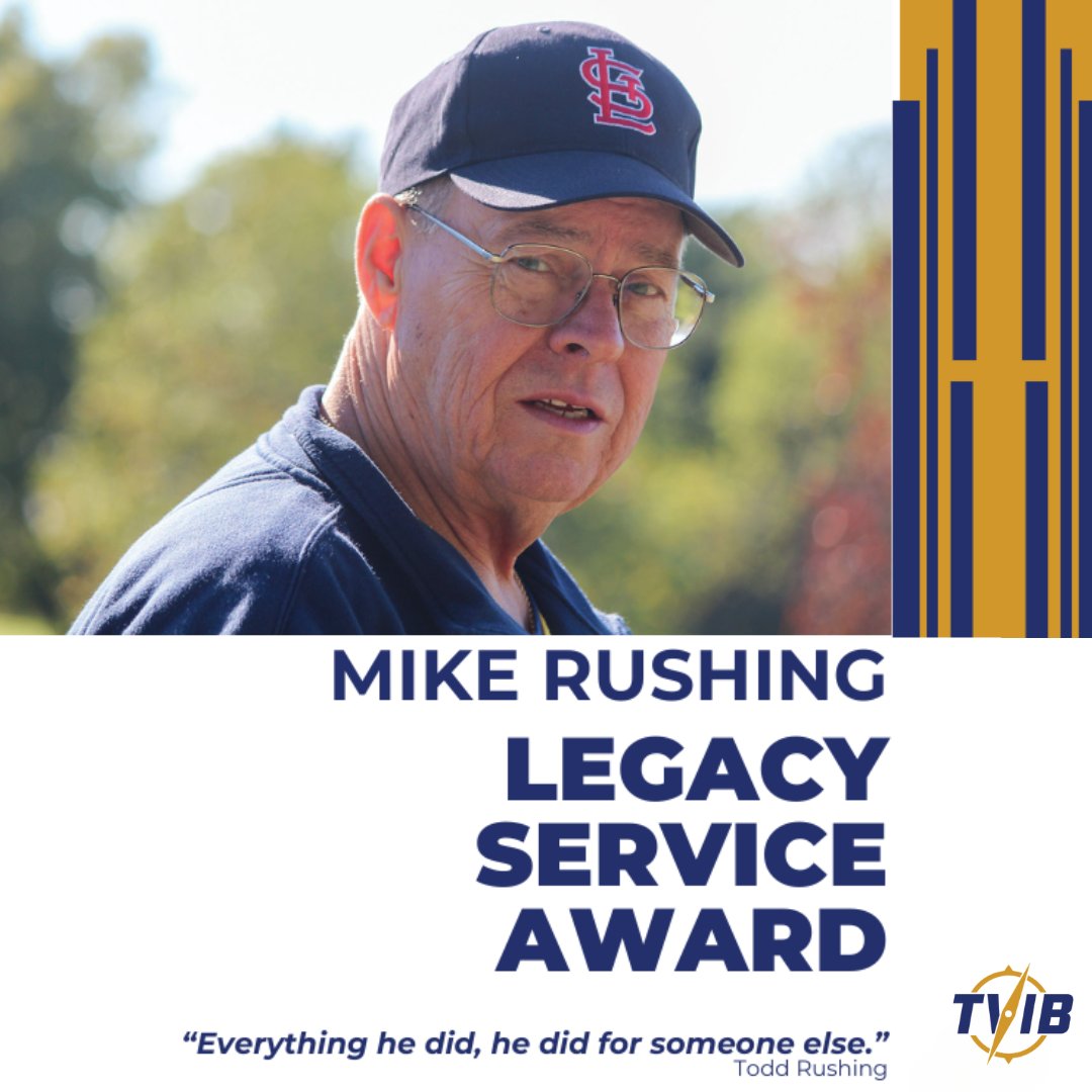 thetvib's tweet photo. LAST CALL FOR NOMINATIONS!  📢 The Mike Rushing Legacy Service Award recognizes individuals who exemplify Mike's traits of compassion, service, and community dedication. Nominations open until March 15th. Please visit https://t.co/wMpVTO58yF for full details. https://t.co/Q2fcB4Uyt9