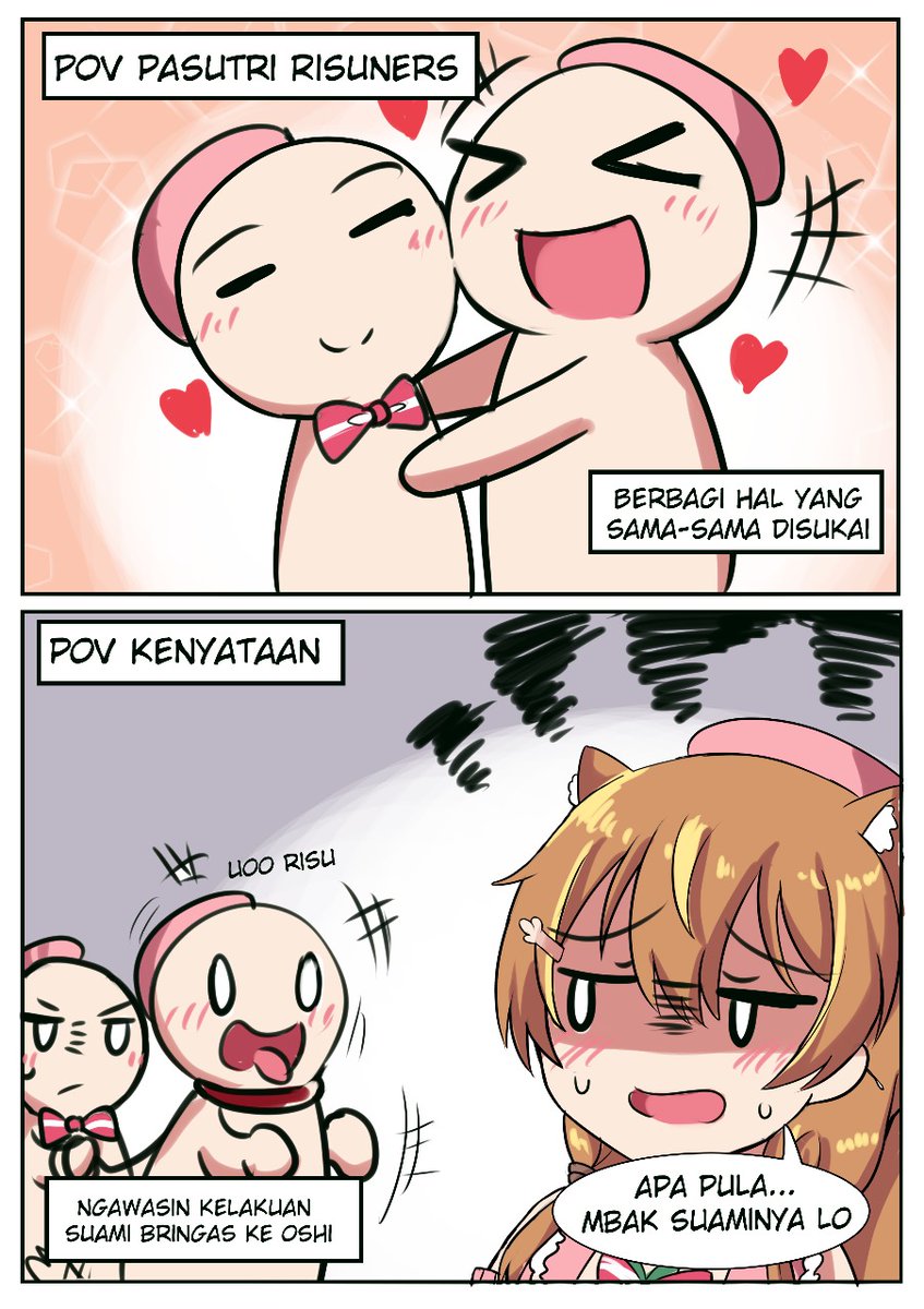 POV harapan dan kenyataan menjadi PasutRIsuners

#iRISUtration #Risu_meme