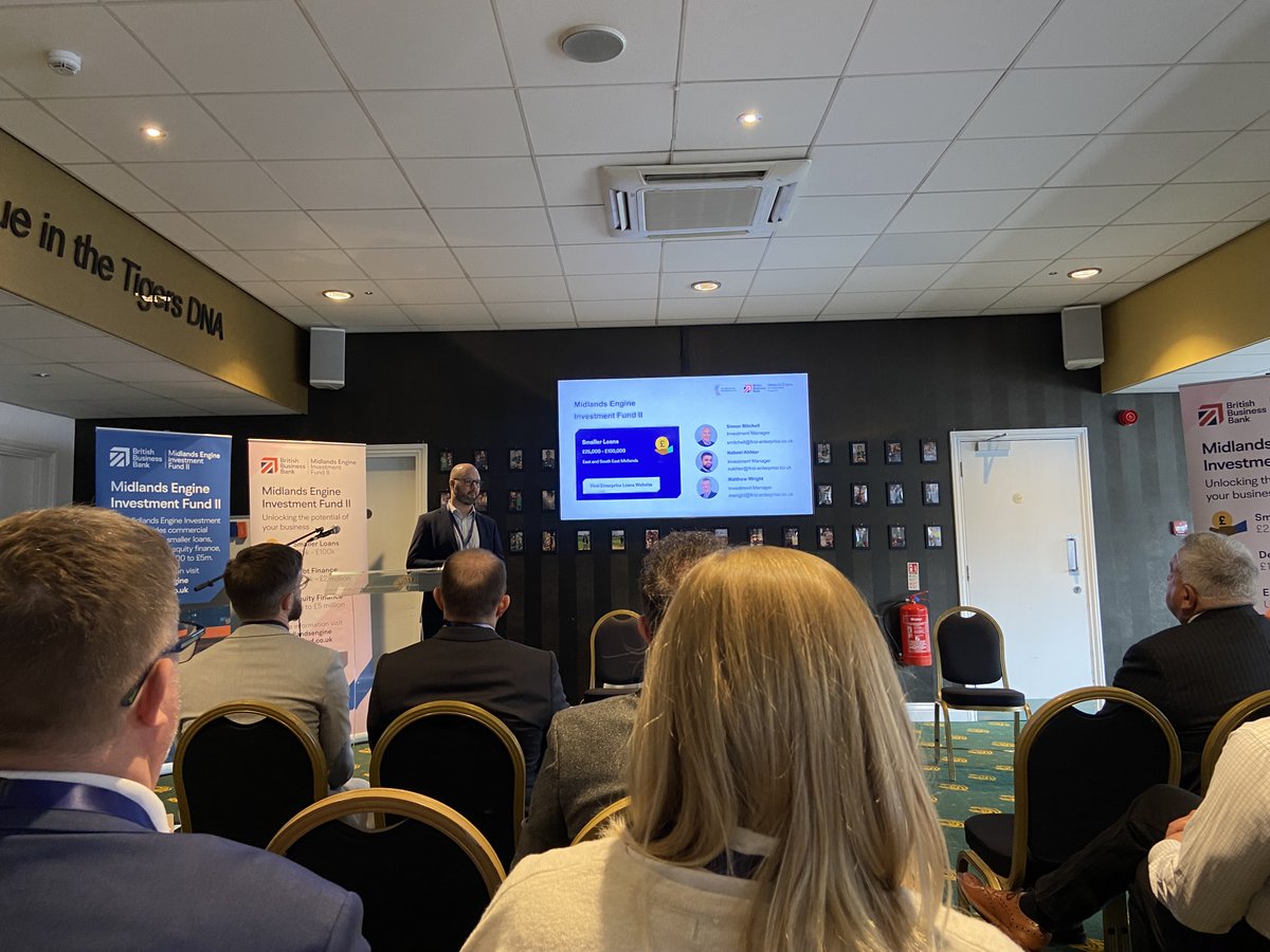 📢 The MEIF II Roadshow made its stop in Leicester yesterday, and it was a real honour for First Enterprise to be a part of this exciting event at the iconic Welford Road Stadium. We're proud to play a role in supporting the growth and success of SMEs across the East Midlands!