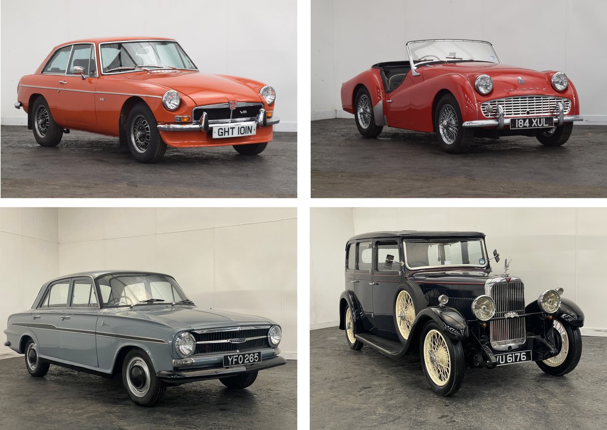 FINAL CALL FOR ENTRIES
Classic &amp; Vintage Cars &amp; Motorcycles
Wednesday 27th March
We offer FREE auction estimates- get in touch:
📷 brightwells.com/cla.../auction…
📷 Call 01568 611122
📷 Email classiccars@brightwells.com
Entries close TOMORROW
#Auction  #ClassicCars