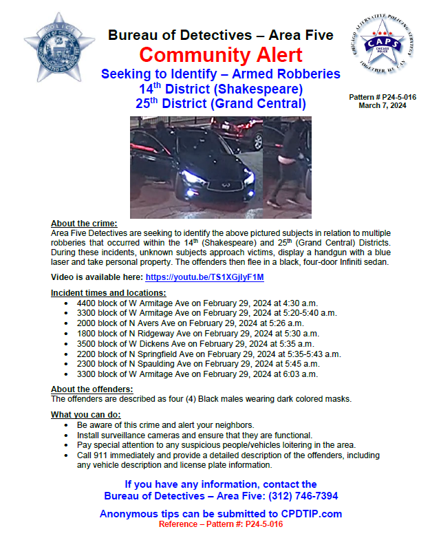 Chicago Police Area 5 Detective Division tweet media