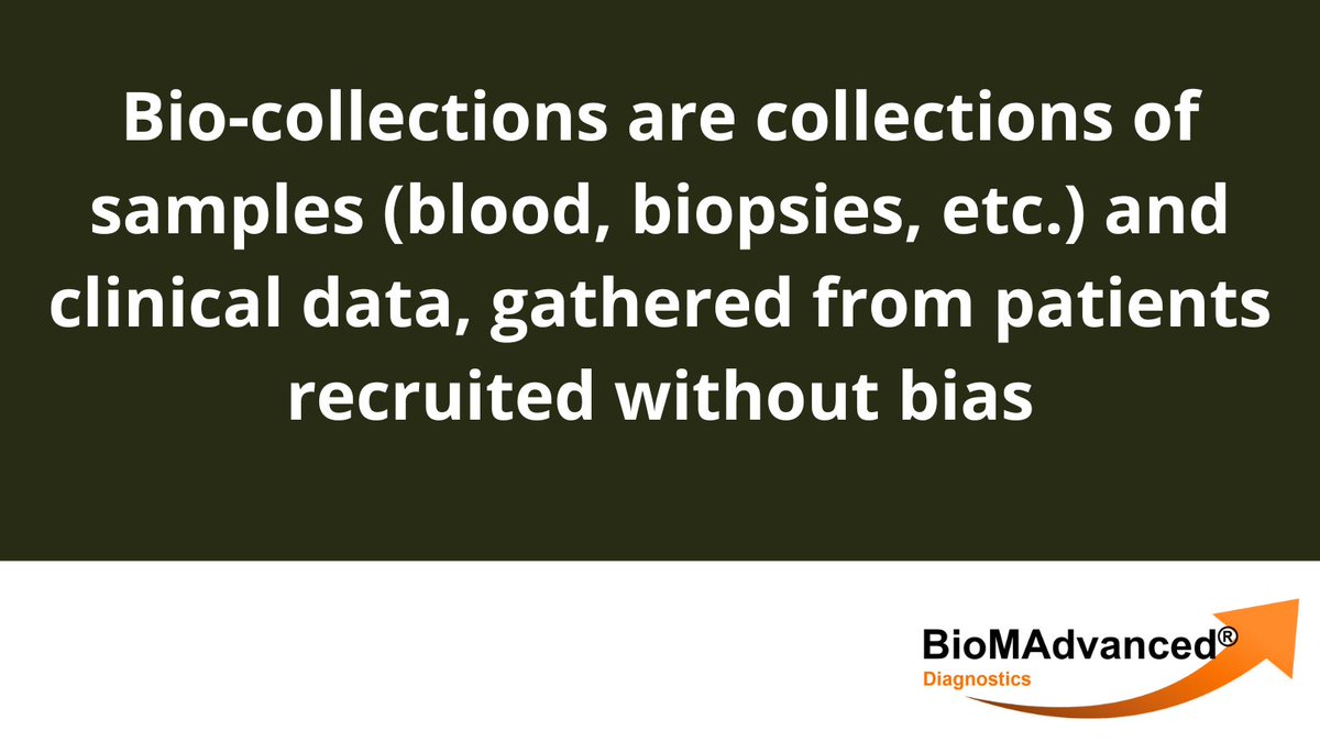 BioMAdvanced's tweet image. Wondering how we&apos;re able to process our clinical trials at such a rapid pace? 

The secret lies in Bio-collections (or Biobanks). These collections of samples (blood, biopsies, etc.) and clinical data, gathered from patients recruited without bias.

#MedTech