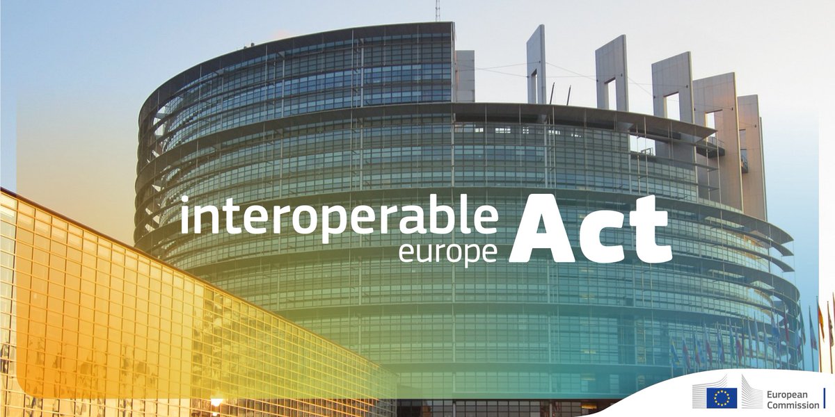 Veronica Gaffey (@gaffey_veronica) on Twitter photo A milestone for <a href="/EU_DIGIT/">DIGIT ๐ช๐บ</a> โ the #InteroperableEuropeAct has been signed today!
We now have the necessary tools to build a strong digital #PublicSector in the EU that will provide better services to ๐ช๐บcitizens. A milestone for <a href="/EU_DIGIT/">DIGIT ๐ช๐บ</a> โ the #InteroperableEuropeAct has been signed today!
We now have the necessary tools to build a strong digital #PublicSector in the EU that will provide better services to ๐ช๐บcitizens.