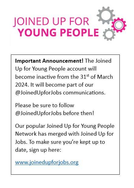 Joined Up for Young People tweet media
