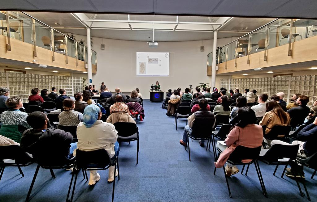 fuzzyqueenbea's tweet photo. Enjoying listening to 18x 3 Minute Thesis presentations from the research students representing a multitude of topics across the university. The variety of leading-edge research never ceases to amaze me. https://t.co/UlvKwl2yKe