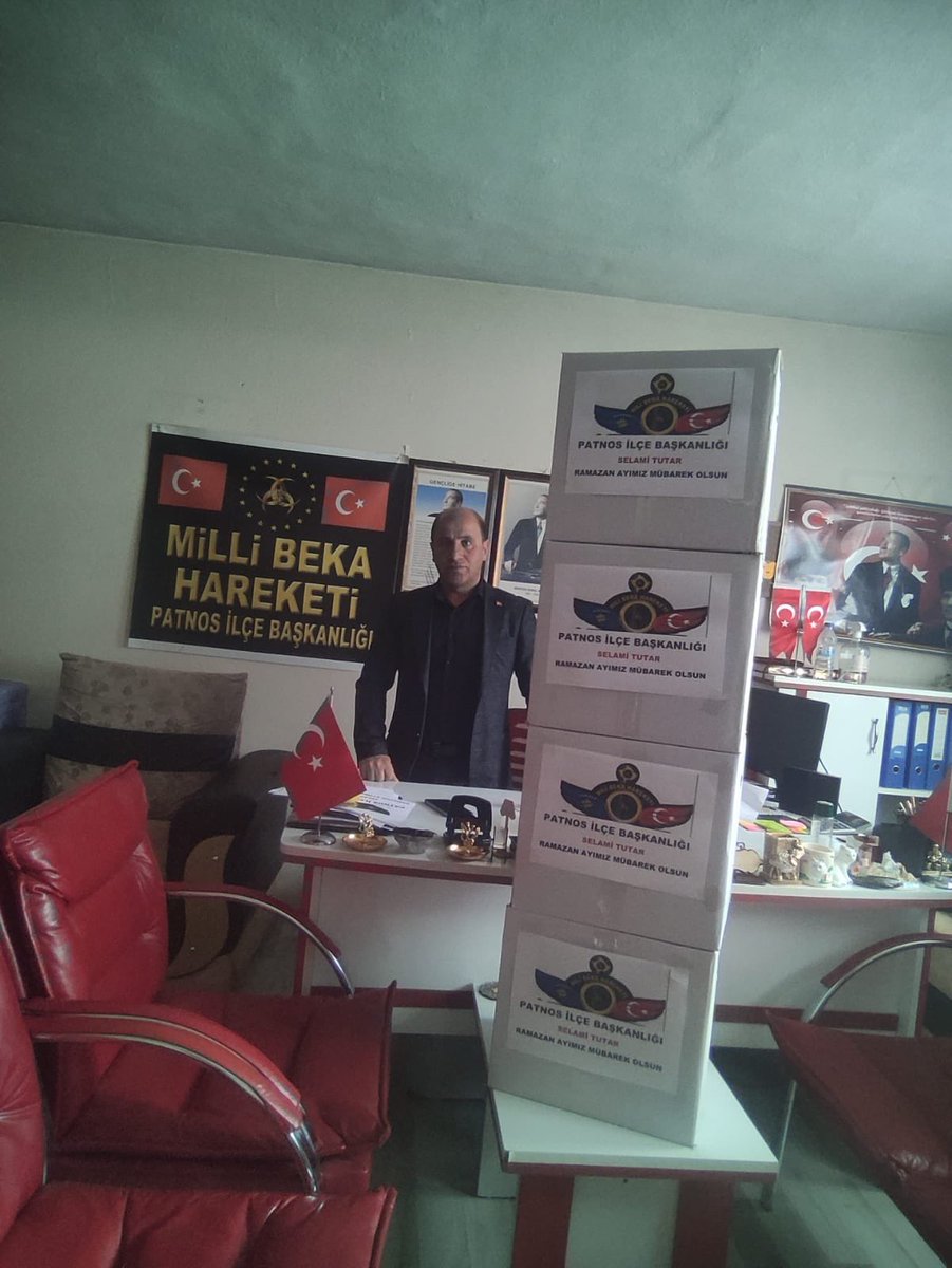 Milli Beka Hareketi Ağrı / Patnos İlçe başkanımız Selami Tutak kardeşimiz Ramazan ayı vesilesiyle ihtiyaç sahibi ailelere giyim ve erzak yardımı yapmaya başladı.

Allah razı olsun.

@mbhgenelmerkez 
<a href="/milliiyilik/">Milli İyilik Hareketi</a>