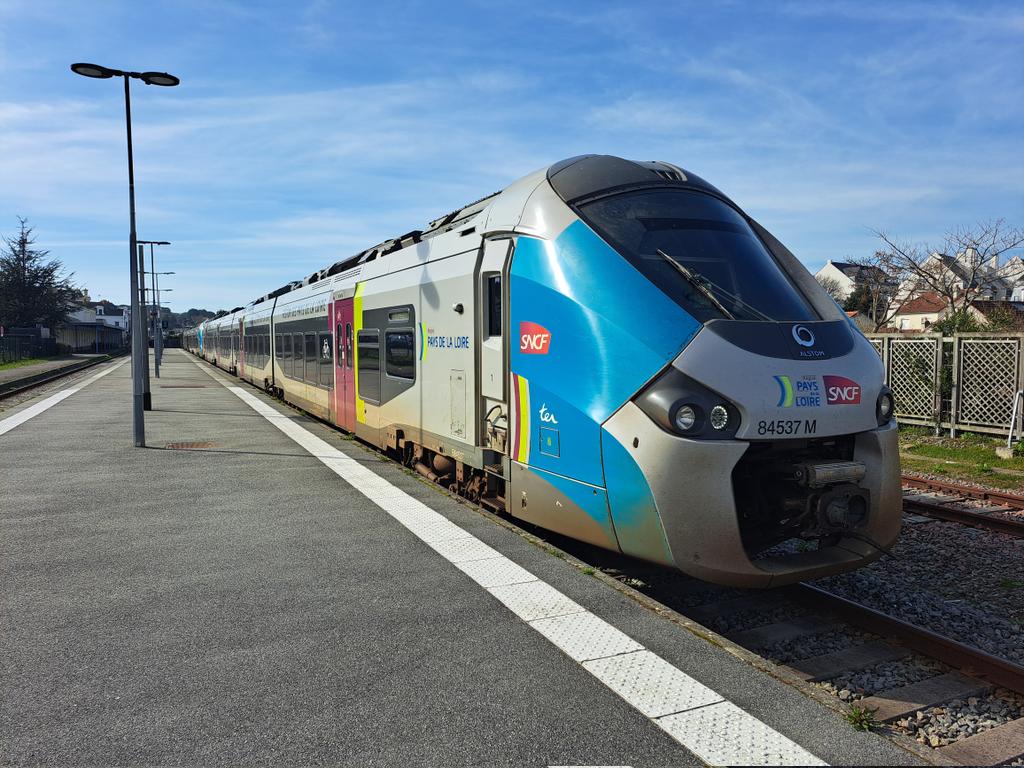 Non pas un mais deux Regiolis pour faire un aller retour Pornic