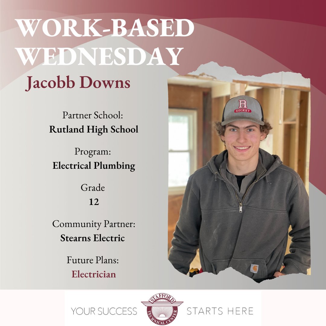 Work force growth is community growth. #STCVT is lucky to have the opportunity to support growth in our community with our partners who support our students.