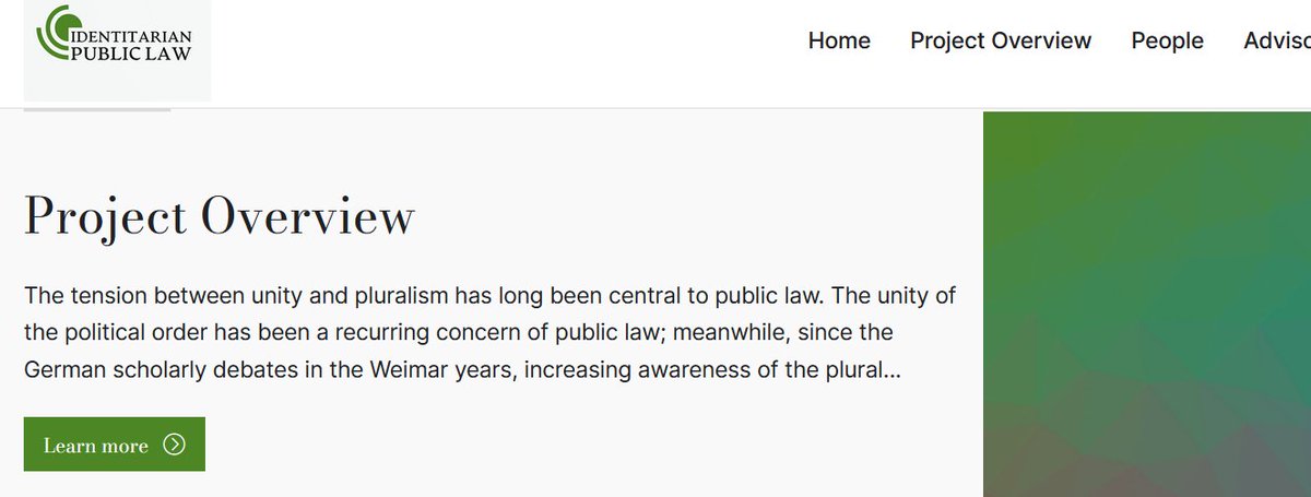Here's the website of the PRIN project 'Identitarian Public Law': identitarianpubliclaw.santannapisa.it. Information about the upcoming events will be available soon. Many thanks to @yleniacitino for her help.