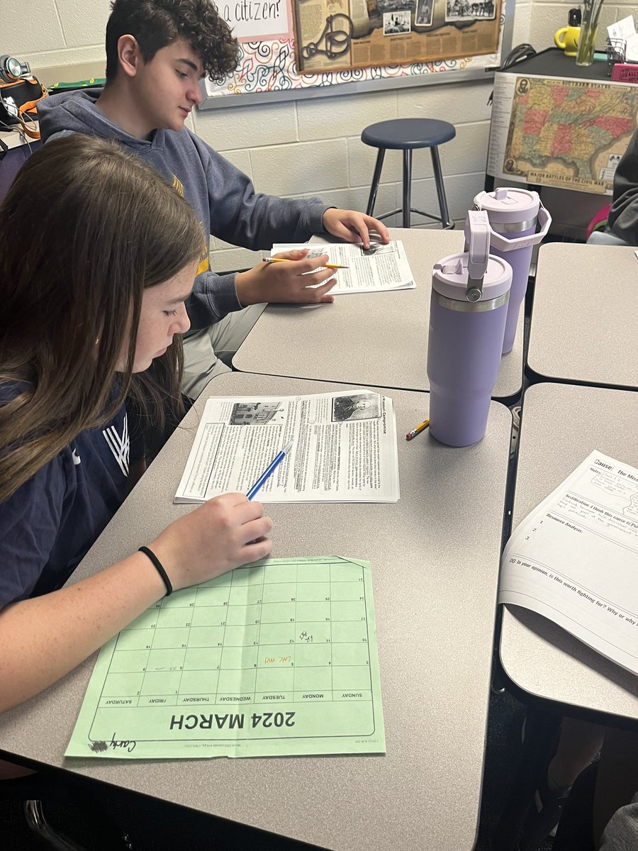 Thank you <a href="/CoachTChambers/">Tim Chambers</a> and <a href="/KacyStuber/">Kacy Stuber</a> for your “high yield” <a href="/lnhsavid/">LNHS AVID</a> strategies! We combined the “marking the text” and “world cafe” strategies in today’s lesson and it made a complicated text more engaging and meaningful!