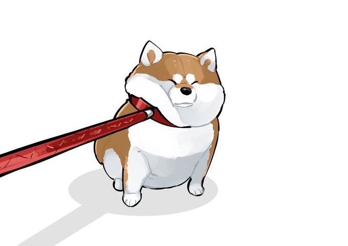 「shiba inu simple background」 illustration images(Latest)｜3pages