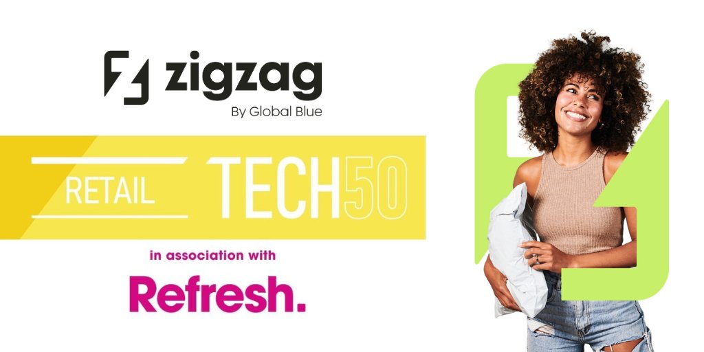 ZigZag is delighted to be named as the UK's most innovative retail technology by @BCloudUK! The #RetailTech 50, sponsored by @RefreshPR, recognised ZigZag's commitment to creating original #ech to support #eCommerce & bricks-and-mortar retail. hubs.la/Q02phtK70