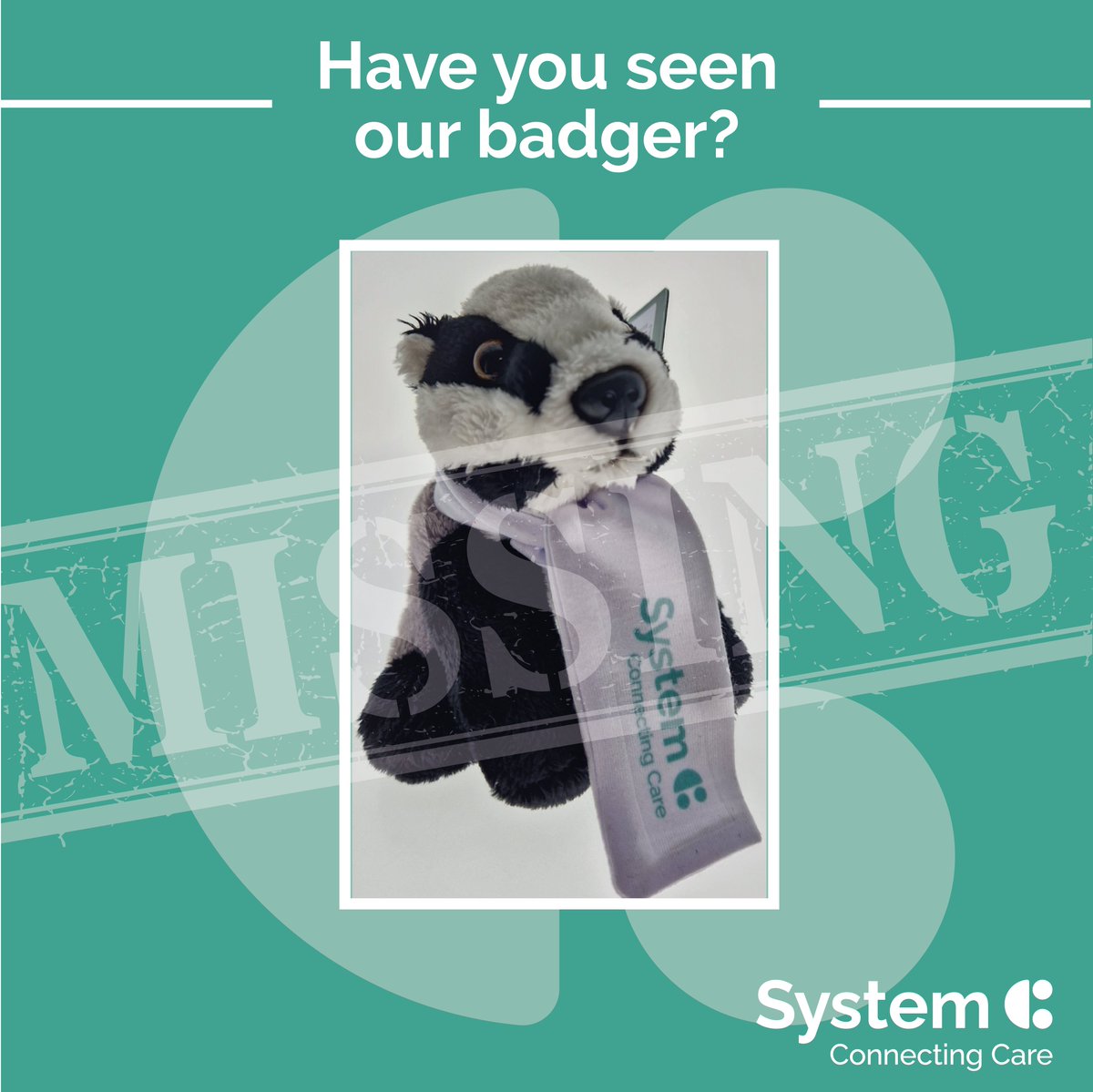 🚨Have you seen our badger?!🚨 Our little furry friend went missing from our Stand yesterday at #Rewired24! 🔎 We hope that they have found a new home! 🏡 But, if you find our 🦡 please let us know ASAP! 🙏