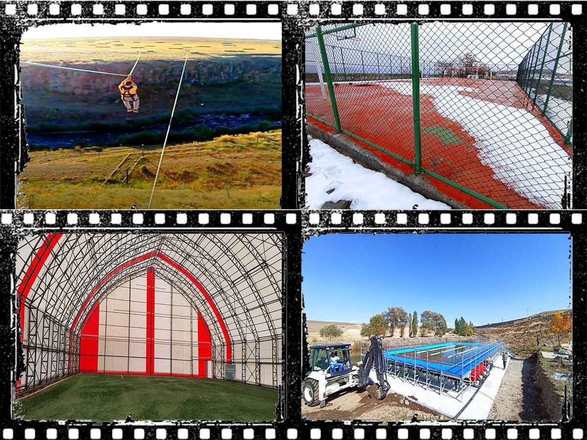 📍PART-5
İlçemizde yaptığımız Basket ve Voleybol sahası, Ziplayn, havuz ve halı saha hizmetlerimizi yayınlamaya devam ediyoruz…