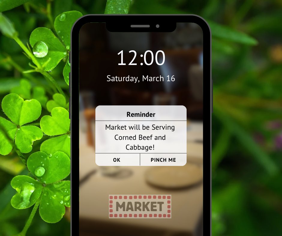 Saturday March 16th! Me, you, and Corned Beef Cabbage? 🍀