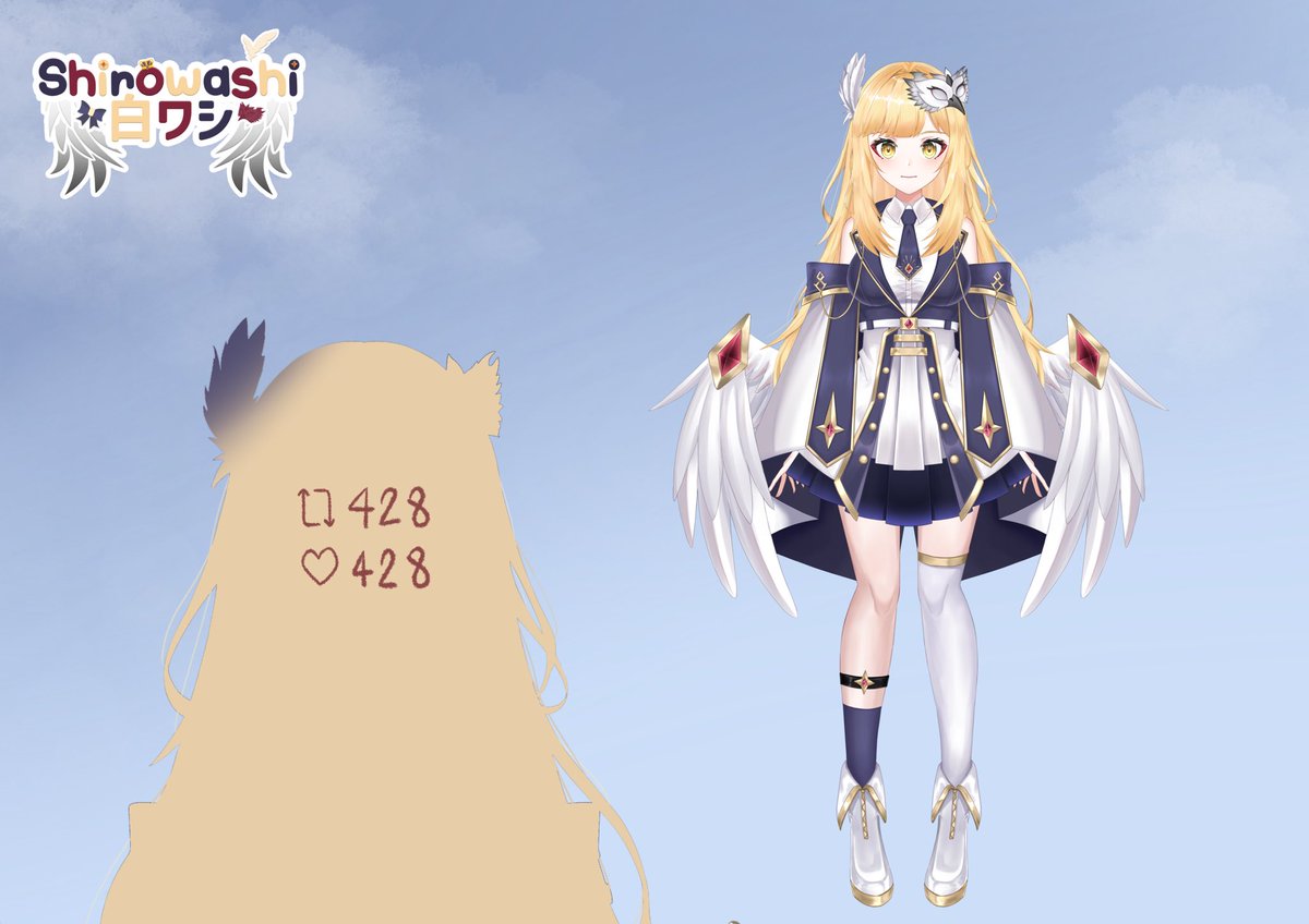 Shirowashi_'s tweet photo. และแล้ว… เราก็ได้พบหน้าสบตากันแล้ว!
ยินดีต้อนรับสู่รังของนกอินทรีนะคะ 🦅✨
ยังเหลือรูปใกล้ๆอีกรูปนึง มาพยายามด้วยกันนะคะ 👀✨

#VtuberTH
#ModelReveal
#VTuberUprising
#Vtuber
#วีทูปเบอร์ไทย 
#TBMvproject https://t.co/y8ylTlkXfe