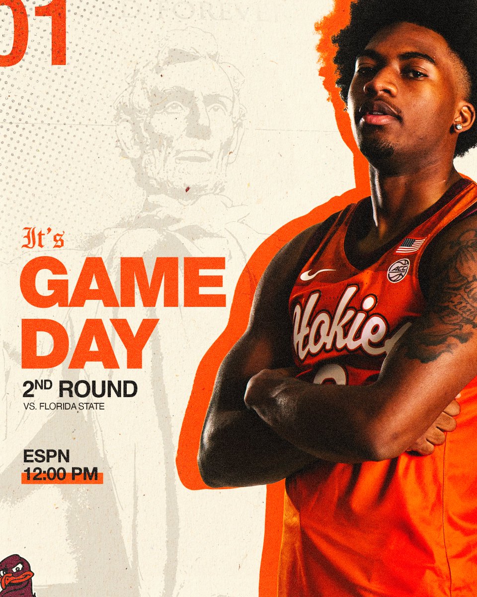 hokiegear's tweet photo. #Let'sGoHokies

🏀🔥The Hokies Men's Basketball team is gearing up to take on FSU today at noon! 🙌 Let's rally behind our team and show them our unwavering support! 🧡🦃 #GoHokies #BasketballFever #GameDayHype 🏀🔥 https://t.co/lHjt4ItvS5