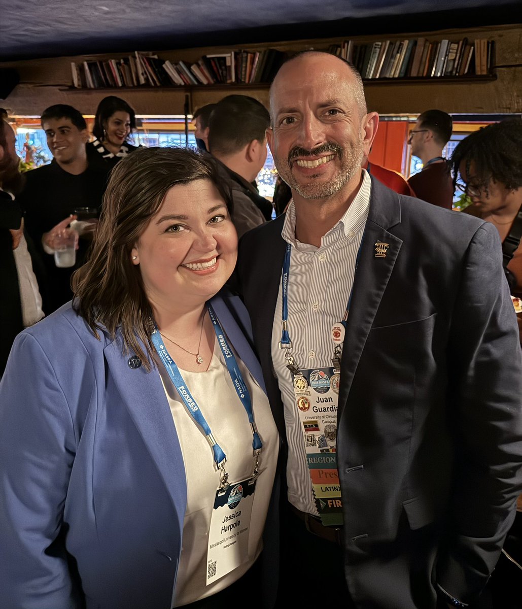 JRGuardiaPhD's tweet image. Always great to see Jess! She was my first GA at @FloridaState in ‘06 &amp;amp; now she’s the VPSA at her Alma Mater MUW! #NASPA24 @FSU_HE #LifeNet