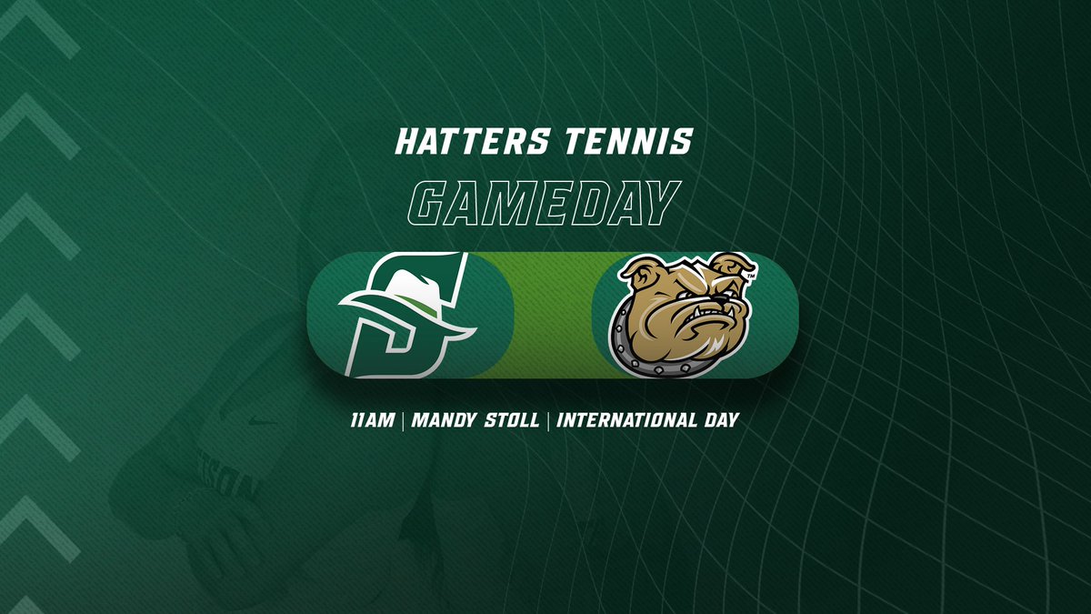 Stop By the Mandy Stoll Tennis Center this Morning and Cheer on your Hatters! #GoHatters