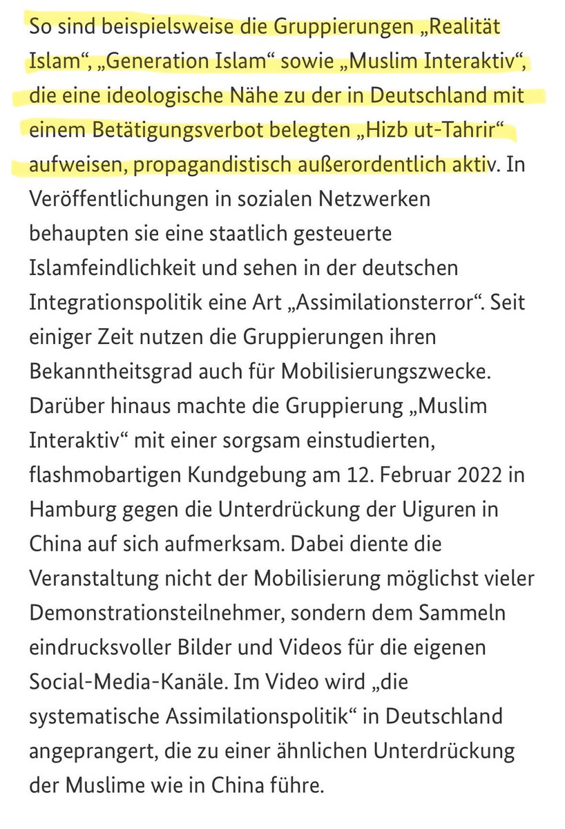 Vor kurzem trat in einer #islamischen Gemeinde in #Gladbeck ein Protagonist von #RealitätIslam (RI) auf - nun folgt ein Vortrag mit Raheem Boateng, dem Gesicht von #MuslimInteraktiv (MI, #Hamburg). Beide Gruppen gehören ideologisch zur #islamistischen #HizbutTahrir (HuT). 1/3