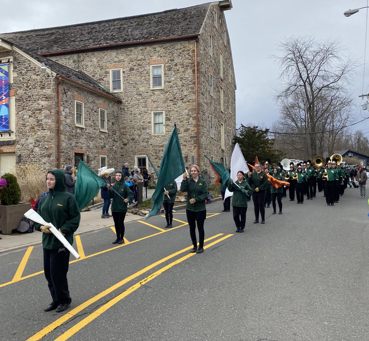 NHGoldenLions's tweet photo. Congratulations to the Golden Lions for another great 'March' down Main Street for the Clinton St. Patrick's Parade!

'March' is also Music In Our Schools Month. If you have a student who is interested in making music with us for the Fall 2024 season and beyond, please reach out! https://t.co/AEg5SFWe33