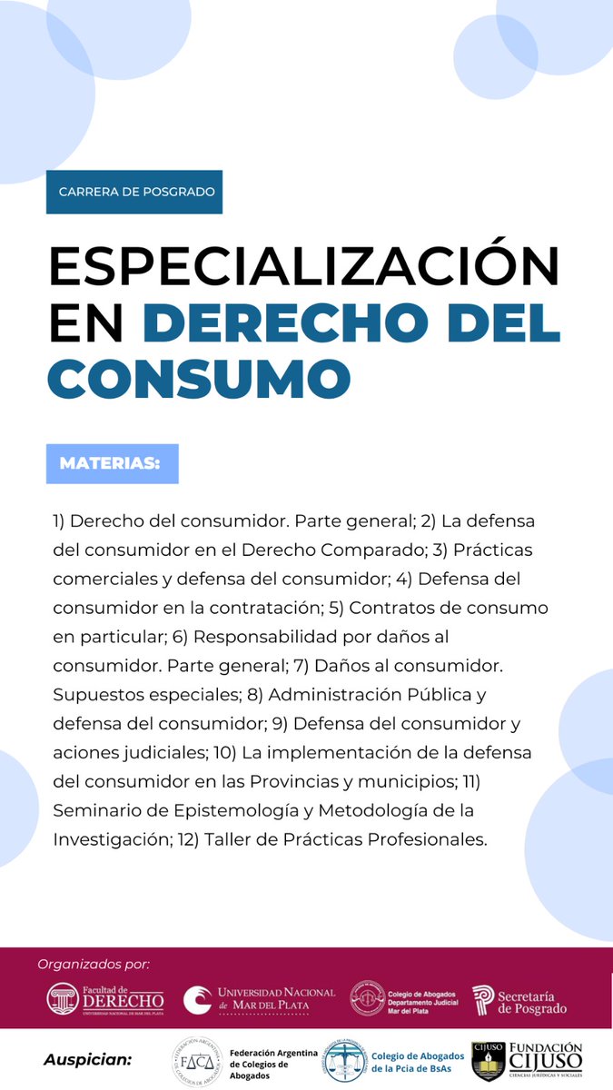 Colegio de Abogados MDP tweet media