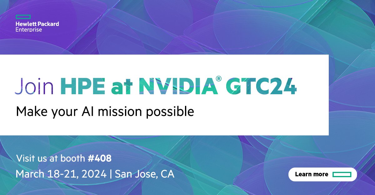 HPE Alliances tweet media