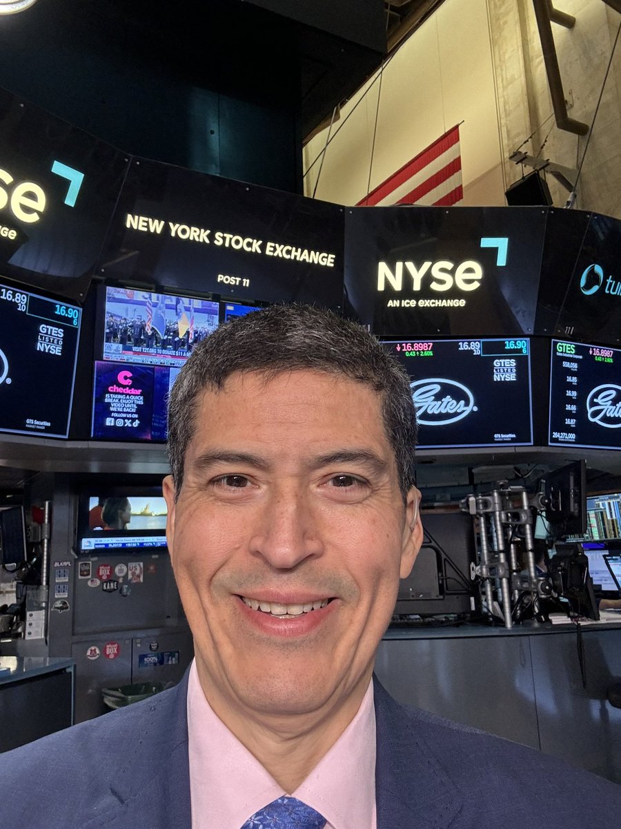 Today live tv @SchwabNetwork from the New York Stock Exchange!