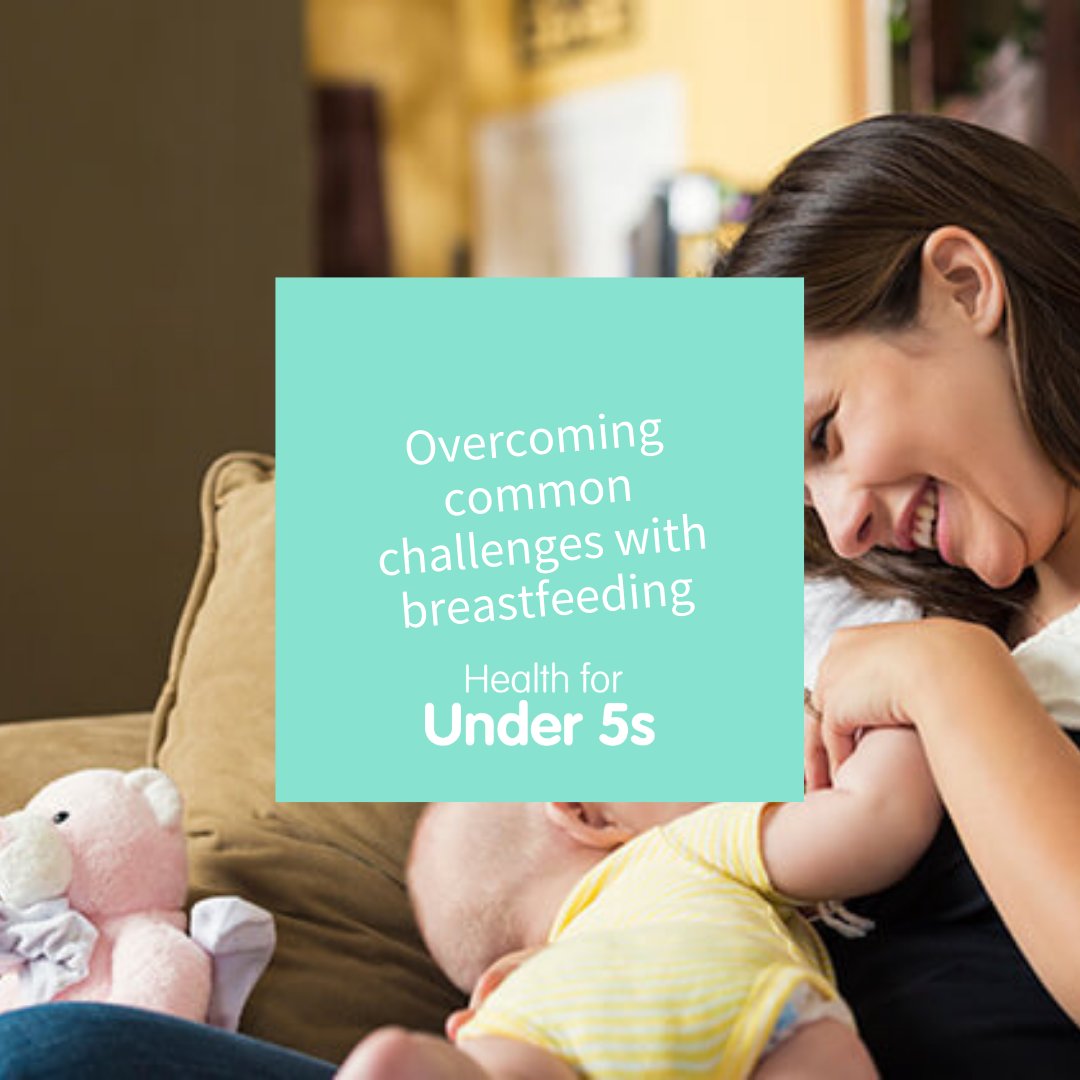 🤱 #Breastfeeding takes practice, but don’t let that put you off. 👍 With the right support and advice, you can meet your goals and breastfeed successfully. ➡️ Here's a guide to overcoming some common challenges: bit.ly/breastfeedingc…