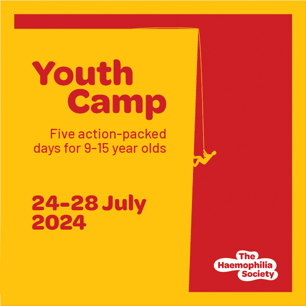 Applications for the 2024 youth camp are closing very soon. There's still time to be involved in what will be an incredible weekend. Find out more and apply now haemophilia.org.uk/events/events-…