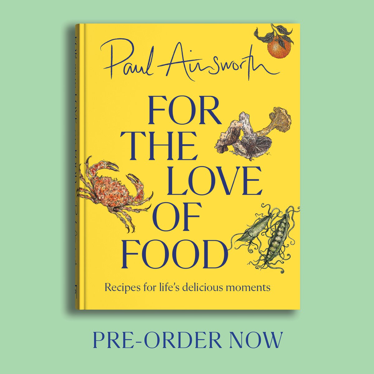 Unbelievably excited to announce my first ever cookbook, For The Love Of Food, will be hitting the shelves on 4th July. 🔥📙 Pre-order now via the link below harpercollins.co.uk/pages/for-the-…