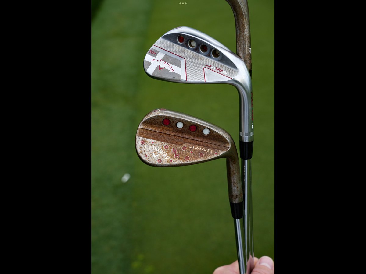 💥 Nicolai Hojgaards Wedges! This week for the Players Championship.

😜Looking for a new set of wedges? We are stockist of both <a href="/callawaygolf/">Callaway Golf</a> and <a href="/taylormadegolf/">TaylorMade Golf</a> 

👀Who’s your winner this week? #playerschampionship