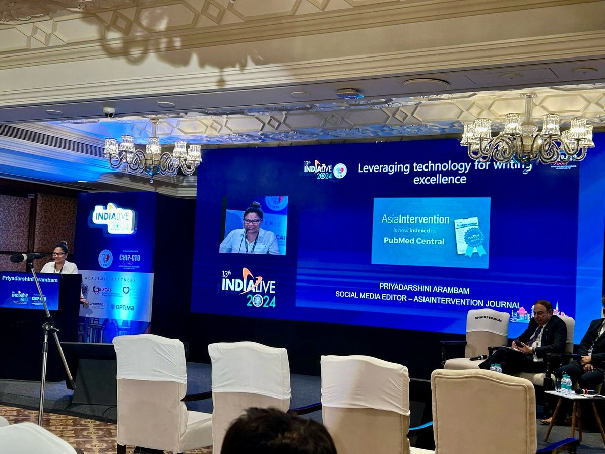 AsiaInterv's tweet image. Discover how to write a good paper and how to review a paper? Two sessions prepared in collaboration with #AsiaIntervention during #IndiaLive.