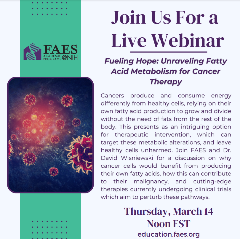 Foundation for Advanced Education in the Sciences (FAES) on Google: posts.gle/o76ES5