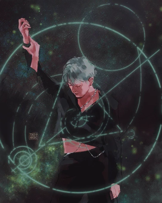 it's me and this circle brush against the world 