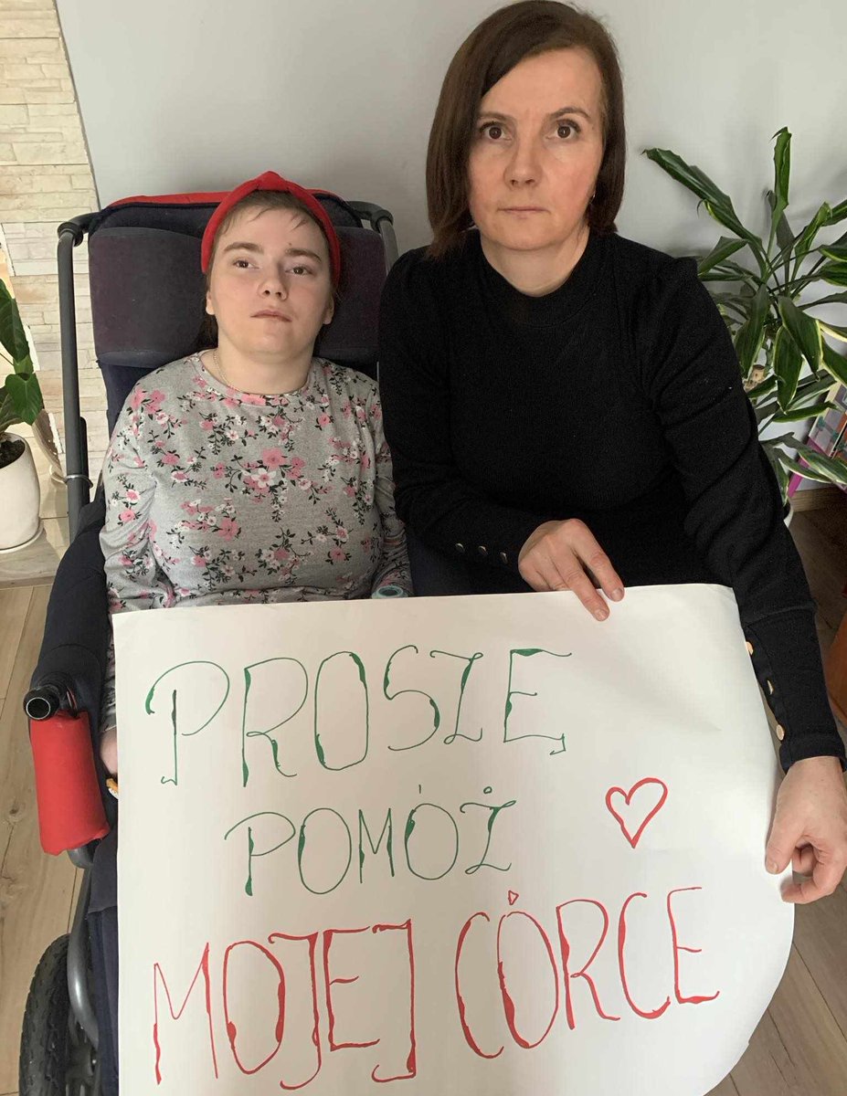 BŁAGAM o RT🙏Brakuje: 11 394 zł na leczenie Izabeli. Choroba Krabbego odebrała całkowicie zdrowie! Zbiórka stoi w miejscu. Wpłacamy symboliczną złotówkę tutaj👇
siepomaga.pl/izabela-michal…

Pamiętajcie, że w jedności siła. Dzięki Waszemu wsparciu możemy podarować jej komfort i